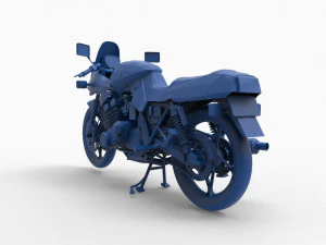 motorcycle mod18 3D Print Model