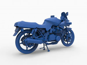 motorcycle mod18 3D Print Model
