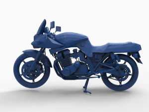 motorcycle mod18 3D Print Model