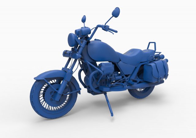motorcycle mod19 3D 프린트 모델 .c4d .max .obj .3ds .fbx .stl .blend 