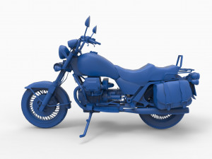 motorcycle mod19 3D 프린트 모델