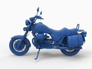 motorcycle mod19 3D Print Model