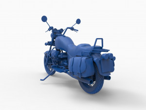motorcycle mod19 3D 프린트 모델