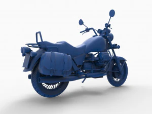 motorcycle mod19 3D Print Model