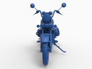 motorcycle mod19 3D 프린트 모델