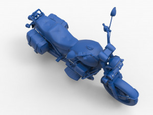 motorcycle mod19 3D 프린트 모델
