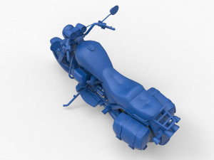 motorcycle mod19 3D 프린트 모델