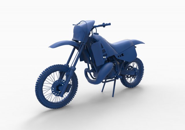 motorcycle mod20 3D Принт Модель .c4d .max .obj .3ds .fbx .stl .blend 