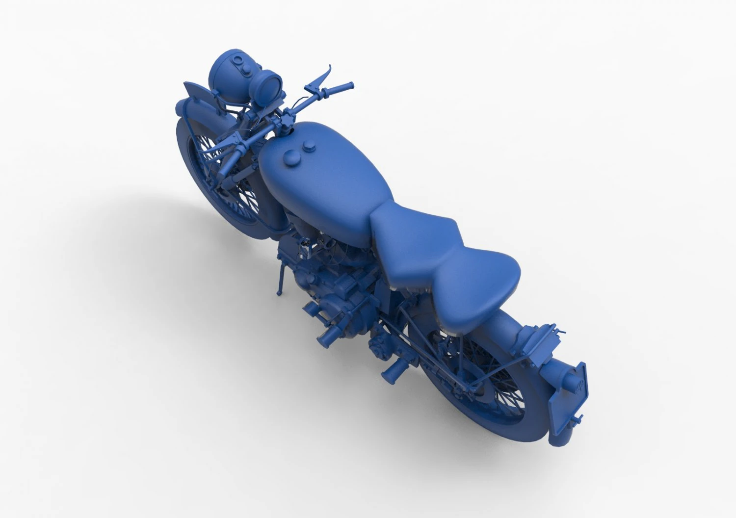 motorcycle mod21 3D Print Model .c4d .max .obj .3ds .fbx .stl .blend 