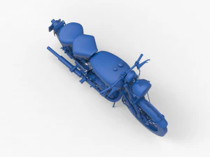 motorcycle mod21 3D Print Model