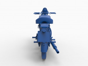 motorcycle mod21 3D प्रिंट मॉडल