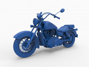 motorcycle mod22 3Dプリントモデル