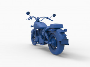 motorcycle mod22 3Dプリントモデル