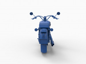 motorcycle mod22 3Dプリントモデル