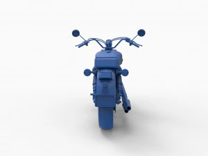 motorcycle mod22 3D Print Model