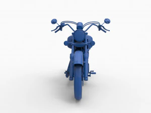 motorcycle mod22 3D Print Model