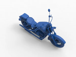 motorcycle mod22 3D Print Model