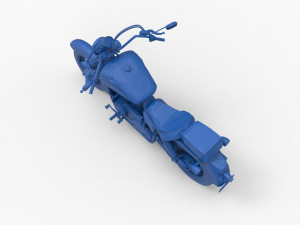 motorcycle mod22 3Dプリントモデル