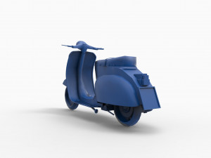 motorcycle mod23 3D 프린트 모델