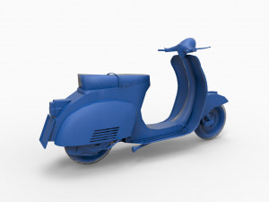 motorcycle mod23 3D 프린트 모델