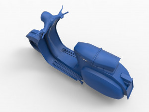 motorcycle mod23 3D 프린트 모델
