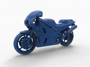 motorcycle mod24 3D Print Model