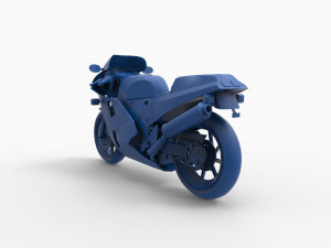 motorcycle mod24 3D Print Model