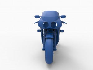 motorcycle mod24 3D Print Model