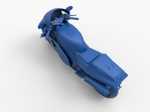 motorcycle mod24 3D Print Model