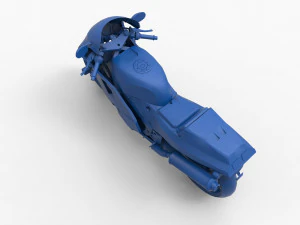 motorcycle mod24 3D Print Model
