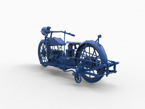 motorcycle mod25 3D 打印模型