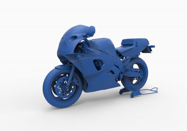 motorcycle mod26 3D Baskı Modeli .c4d .max .obj .3ds .fbx .stl .blend 