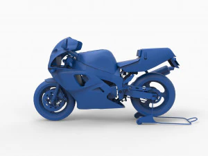motorcycle mod26 3D Print Model