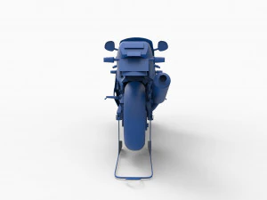 motorcycle mod26 3D Print Model
