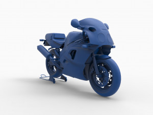 motorcycle mod26 3D Baskı Modeli