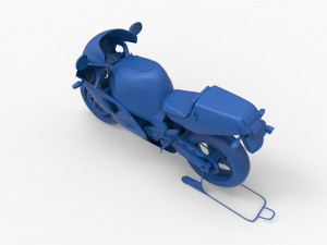 motorcycle mod26 3D Baskı Modeli