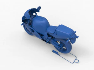 motorcycle mod26 3D Print Model