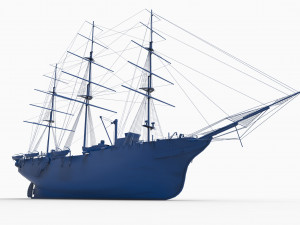 old ship mod1 3D-printmodel