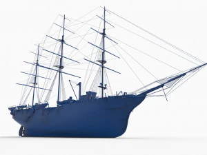 old ship mod1 3D Print Model