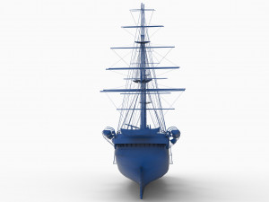 old ship mod1 3D-printmodel