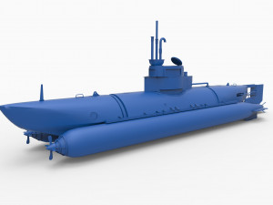 submarine 3D Print Model
