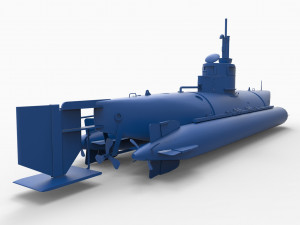 submarine 3D Print Model