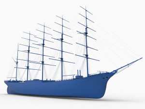 old ship mod3 3D-printmodel
