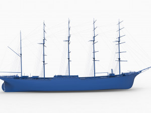 old ship mod3 3D-printmodel