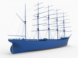 old ship mod3 3D-printmodel