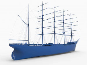 old ship mod3 3D Print Model