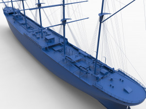 old ship mod3 3D-printmodel