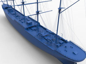 old ship mod3 3D Print Model