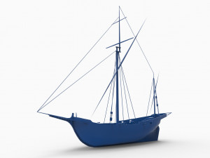 old ship mod4 3D-printmodel
