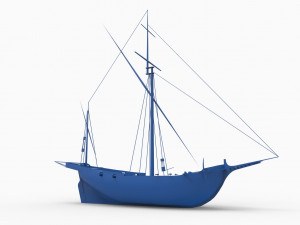 old ship mod4 3D Print Model